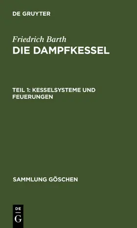 Barth | Kesselsysteme und Feuerungen | E-Book | www.sack.de