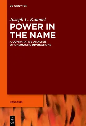 Kimmel |  Power in the Name | eBook | Sack Fachmedien