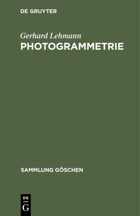 Lehmann | Photogrammetrie | E-Book | sack.de