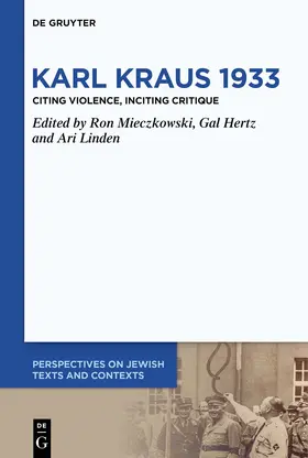 Hertz / Mieczkowski / Linden |  Karl Kraus 1933 | eBook | Sack Fachmedien