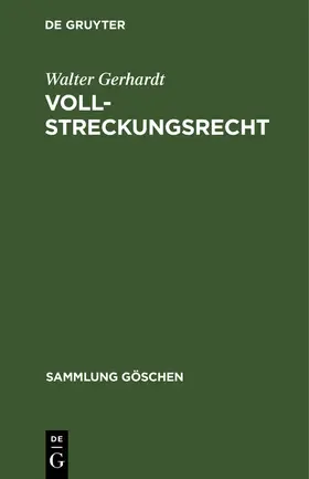 Gerhardt |  Vollstreckungsrecht | eBook | Sack Fachmedien