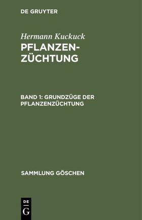 Kuckuck | Grundzüge der Pflanzenzüchtung | E-Book | sack.de