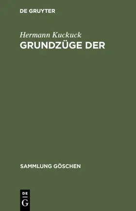 Kuckuck | Grundzüge der Pflanzenzüchtung | E-Book | www.sack.de