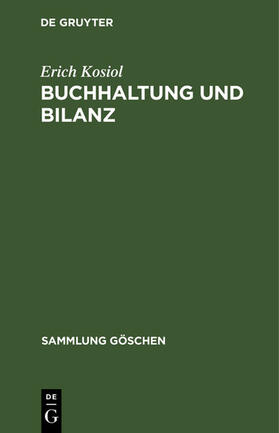 Kosiol | Buchhaltung und Bilanz | E-Book | sack.de