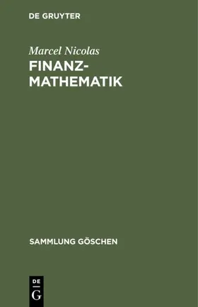 Nicolas | Finanzmathematik | E-Book | sack.de