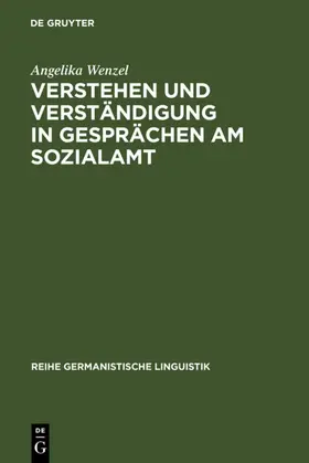 Wenzel |  Verstehen und Verständigung in Gesprächen am Sozialamt | eBook | Sack Fachmedien
