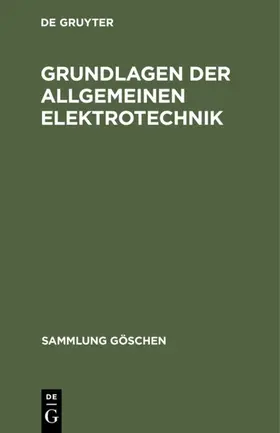  Grundlagen der allgemeinen Elektrotechnik | eBook | Sack Fachmedien
