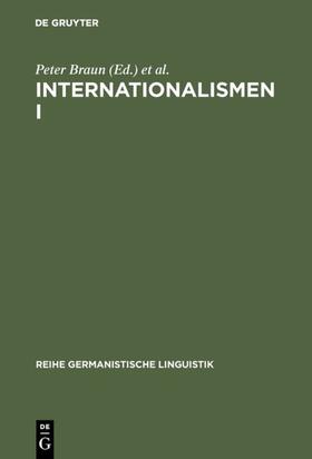 Braun / Schaeder / Volmert |  Internationalismen I | eBook | Sack Fachmedien