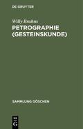 Bruhns / Ramdohr |  Petrographie (Gesteinskunde) | eBook | Sack Fachmedien