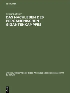 Kleiner |  Das Nachleben des pergamenischen Gigantenkampfes | eBook | Sack Fachmedien