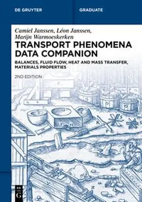 Janssen | Transport Phenomena Data Companion | E-Book | www.sack.de