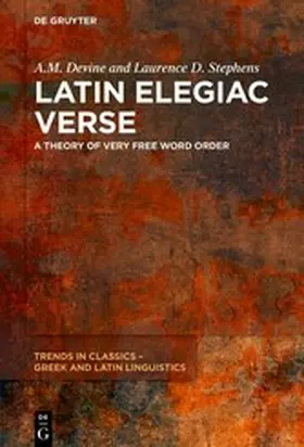 Devine / Stephens |  Latin Elegiac Verse | eBook | Sack Fachmedien