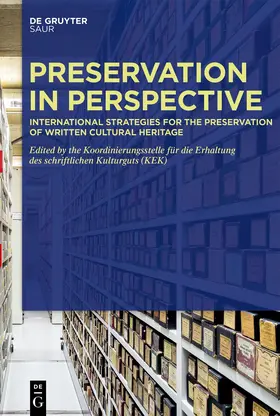 Boroffka |  Preservation in Perspective | Buch |  Sack Fachmedien