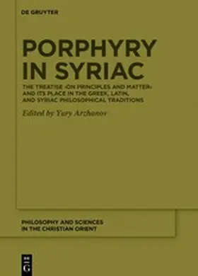Arzhanov |  Porphyry in Syriac | eBook | Sack Fachmedien