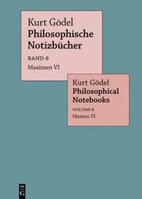 Gödel / Engelen |  Maximen VI / Maxims VI | Buch |  Sack Fachmedien