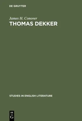 Conover |  Thomas Dekker | eBook | Sack Fachmedien