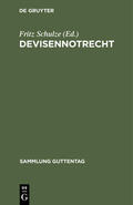 Schulze |  Devisennotrecht | eBook | Sack Fachmedien
