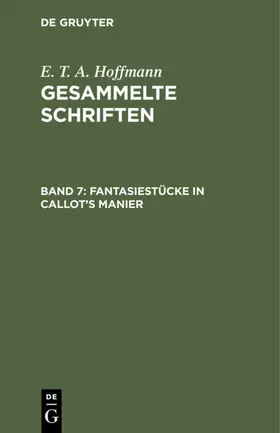 Hoffmann | Fantasiestücke in Callot's Manier | E-Book | www.sack.de