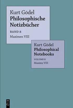 Gödel / Engelen |  Maximen VIII / Maxims VIII | Buch |  Sack Fachmedien