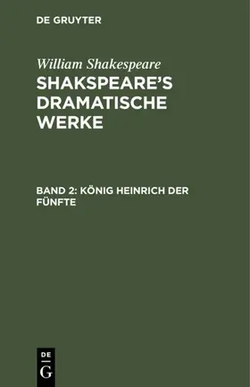 Shakespeare | König Heinrich der Fünfte | E-Book | www.sack.de
