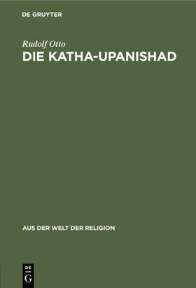 Otto | Die Katha-Upanishad | E-Book | sack.de