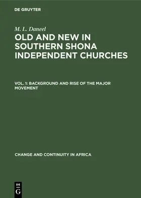 Daneel |  Background and rise of the major movement | eBook | Sack Fachmedien