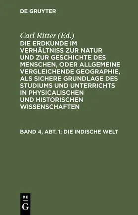 Ritter |  Die Erdkunde von Asien / Ritter, Carl | eBook | Sack Fachmedien