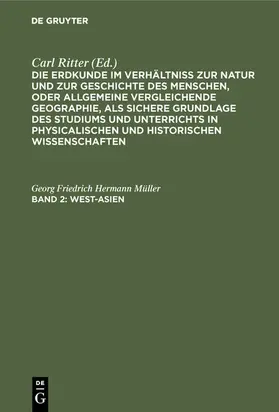 Müller | Namen und Sach-Verzeichniß zu Carl Ritter's Erdkunde von Asien | E-Book | sack.de