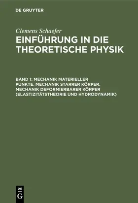 Päsler | Mechanik materieller Punkte. Mechanik starrer Körper. Mechanik deformierbarer Körper (Elastizitätstheorie und Hydrodynamik) | E-Book | www.sack.de