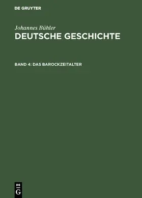Bühler |  Das Barockzeitalter | eBook | Sack Fachmedien