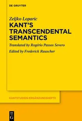 Loparic / Rauscher | Kant’s Transcendental Semantics | E-Book | sack.de