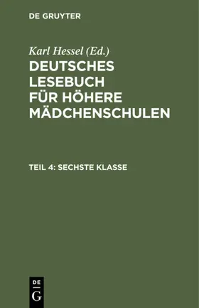 Hessel |  Sechste Klasse | eBook | Sack Fachmedien