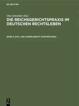 Schreiber |  Zivil- und Handelsrecht (Fortsetzung) | eBook | Sack Fachmedien