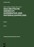 Schaps / Abraham |  Georg Abraham: Das deutsche Seerecht. Kommentar und Materialsammlung. Band 1 | eBook | Sack Fachmedien