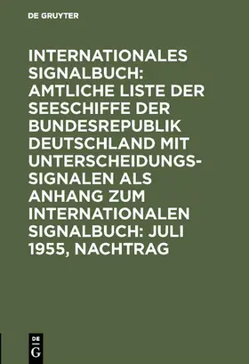 Juli 1955, Nachtrag | E-Book | www.sack.de