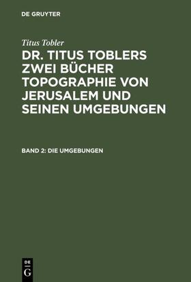 Tobler | Die Umgebungen | E-Book | sack.de