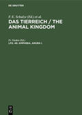 Nieden |  Amphibia. Anura I. | eBook | Sack Fachmedien