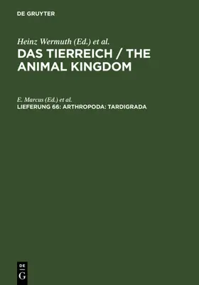 Marcus / Wermuth / Mertens |  Arthropoda: Tardigrada | eBook | Sack Fachmedien