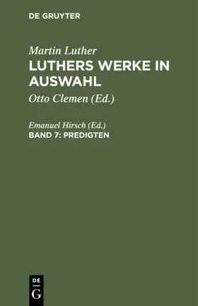 Hirsch |  Predigten | eBook | Sack Fachmedien