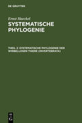 Haeckel |  Systematische Phylogenie der wirbellosen Thiere (Invertebrata) | eBook | Sack Fachmedien