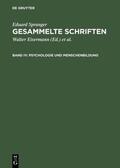 Spranger / Eisermann / Bähr |  Psychologie und Menschenbildung | eBook | Sack Fachmedien