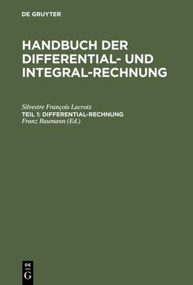 Lacroix / Baumann |  Differential-Rechnung | eBook | Sack Fachmedien