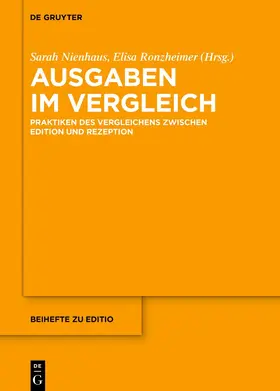Nienhaus / Ronzheimer |  Ausgaben im Vergleich | Buch |  Sack Fachmedien