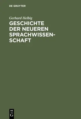 Helbig | Geschichte der neueren Sprachwissenschaft | E-Book | www.sack.de