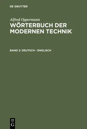 Oppermann | Deutsch – Englisch | E-Book | www.sack.de