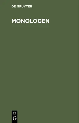 Monologen | E-Book | www.sack.de