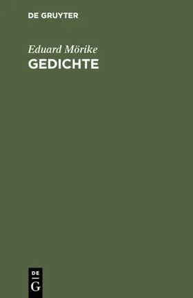 Mörike |  Gedichte | eBook | Sack Fachmedien