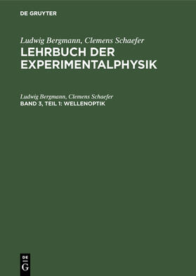 Bergmann / Schaefer | Wellenoptik | E-Book | sack.de