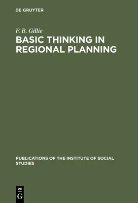 Gillie |  Basic thinking in regional planning | eBook | Sack Fachmedien