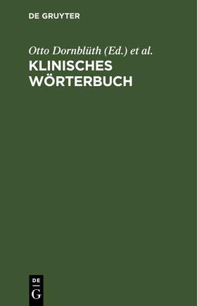 Dornblüth / Pschyrembel | Klinisches Wörterbuch | E-Book | sack.de